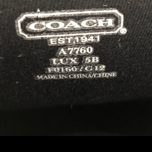 Coach Rainboots - Picture 1 of 2
